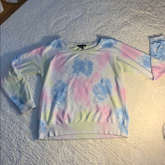 Forever 21 Pastel Tie Dye Sweater - Picture 4 of 5